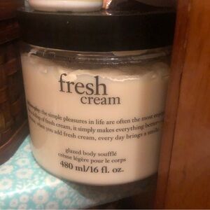 New unused philosophy body cream